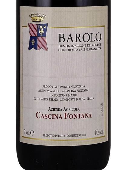 Barolo, Cascina Fontana, Piedmont