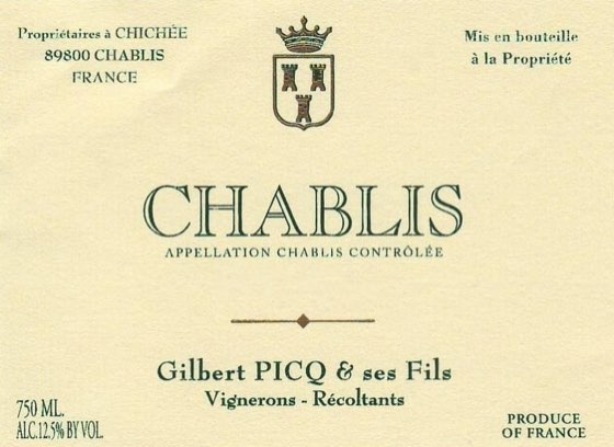 Chablis, Gilbert Picq