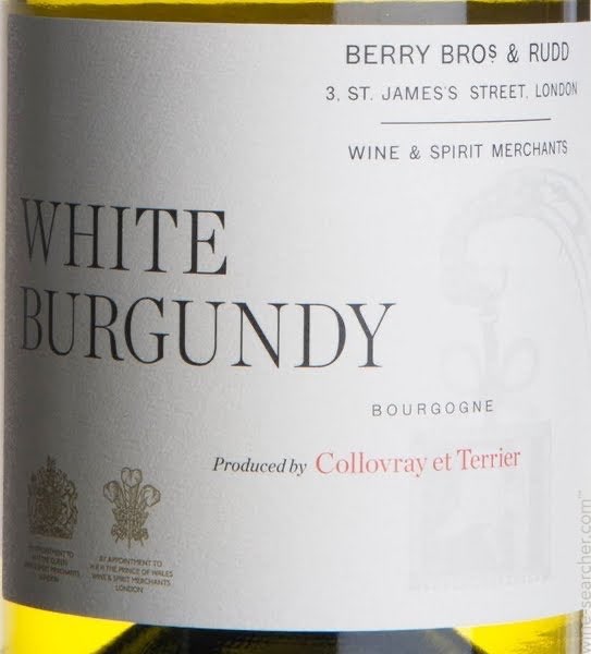 Berry Bros. & Rudd White Burgundy by Collovray & Terrier